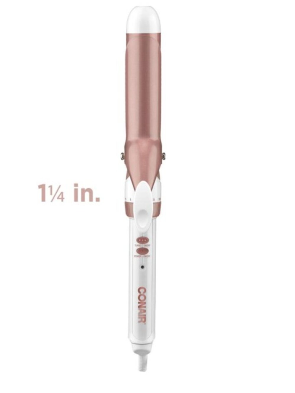 Conair Double Ceramic Curling Iron, 1.25 IN